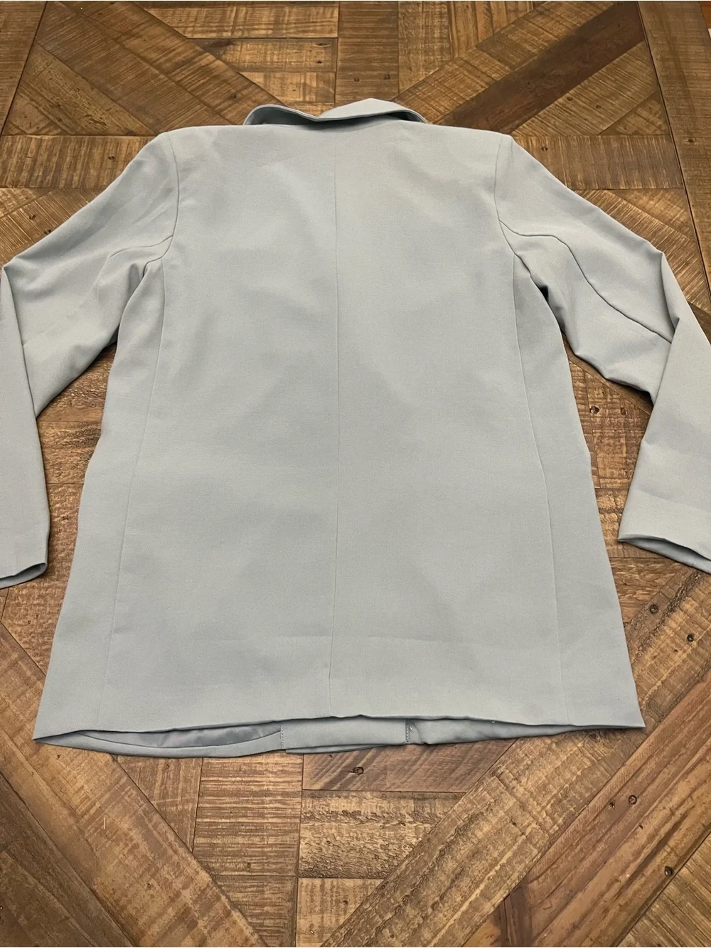 PLT Dusty Blue 2-Piece Tailored Pantsuit Matching Set